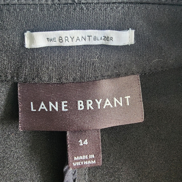 Lane Bryant The Bryant Blazer Womens Size 14 Black - Picture 2 of 10